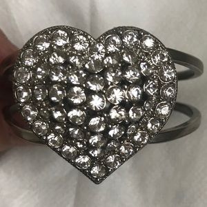 bebe Heart Bracelet Watch